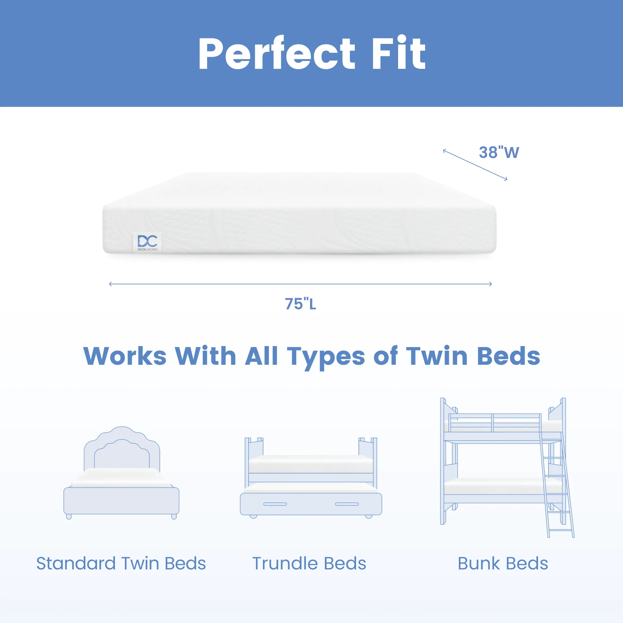 Dream 6-inch Memory Foam Twin Mattress