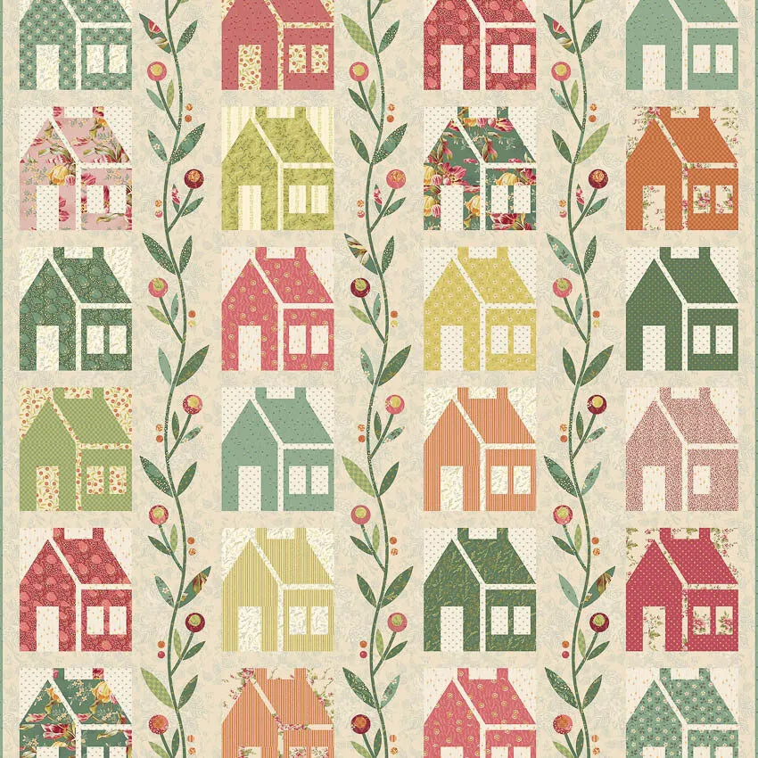 Edyta Sitar HOMESTEAD Silhouettes by Laundry Basket Quilts, LBQ-0448-S