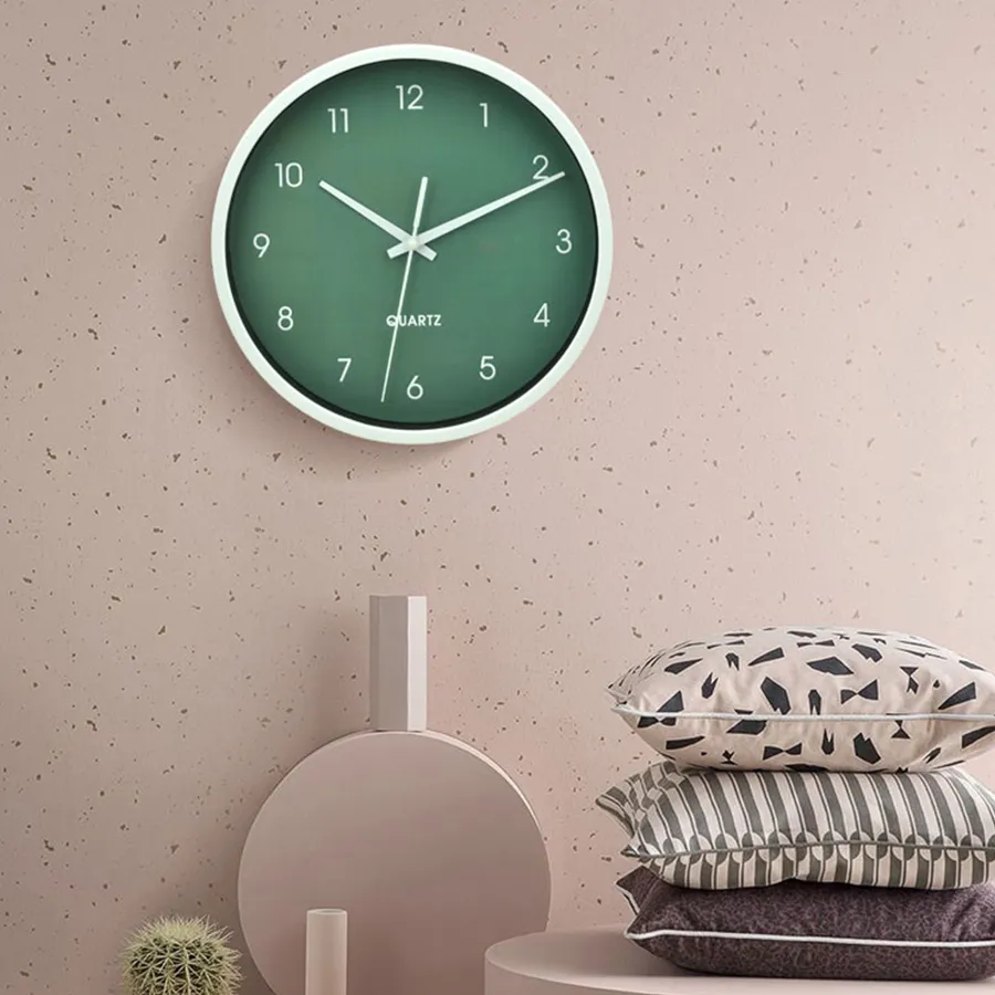 Enok Deep Green Wall Clock