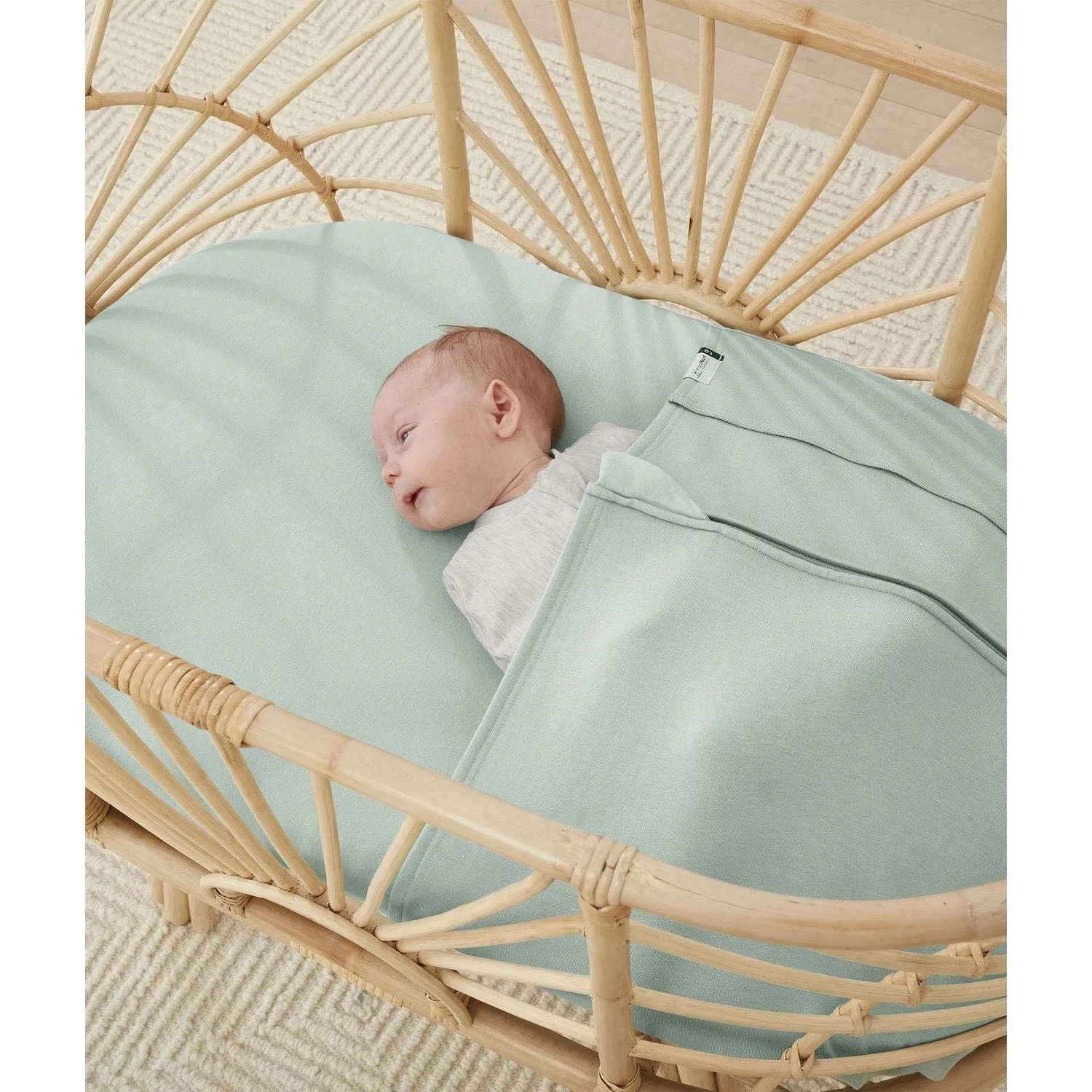 ergoPouch Bassinet Tuck Sheet - Sage