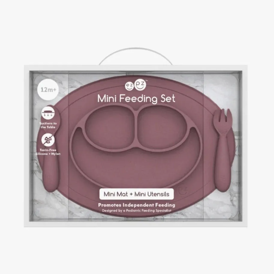 Ezpz Mauve Mini Feeding Set