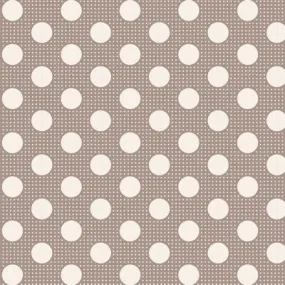 Fabric from Tilda, DOTs Collection, Medium Dots Grey 130012