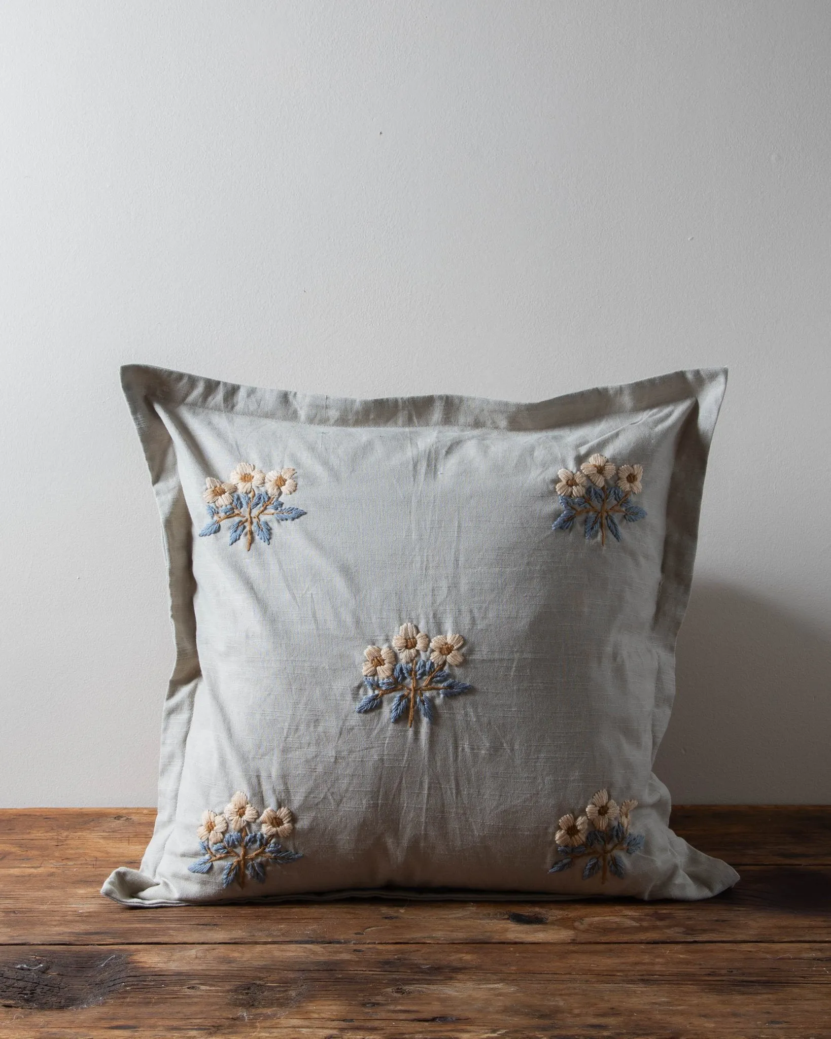 Florence Embroidered Pillow Cover