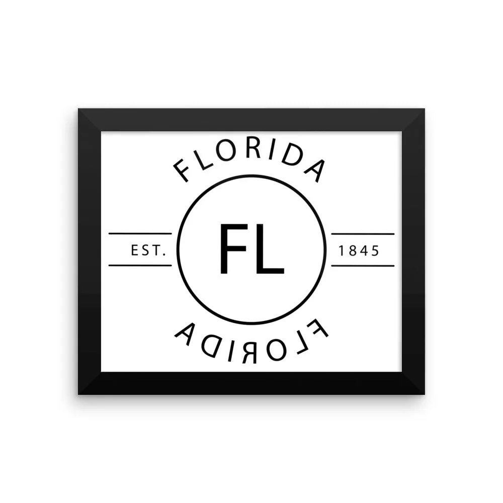 Florida - Framed Print - Reflections