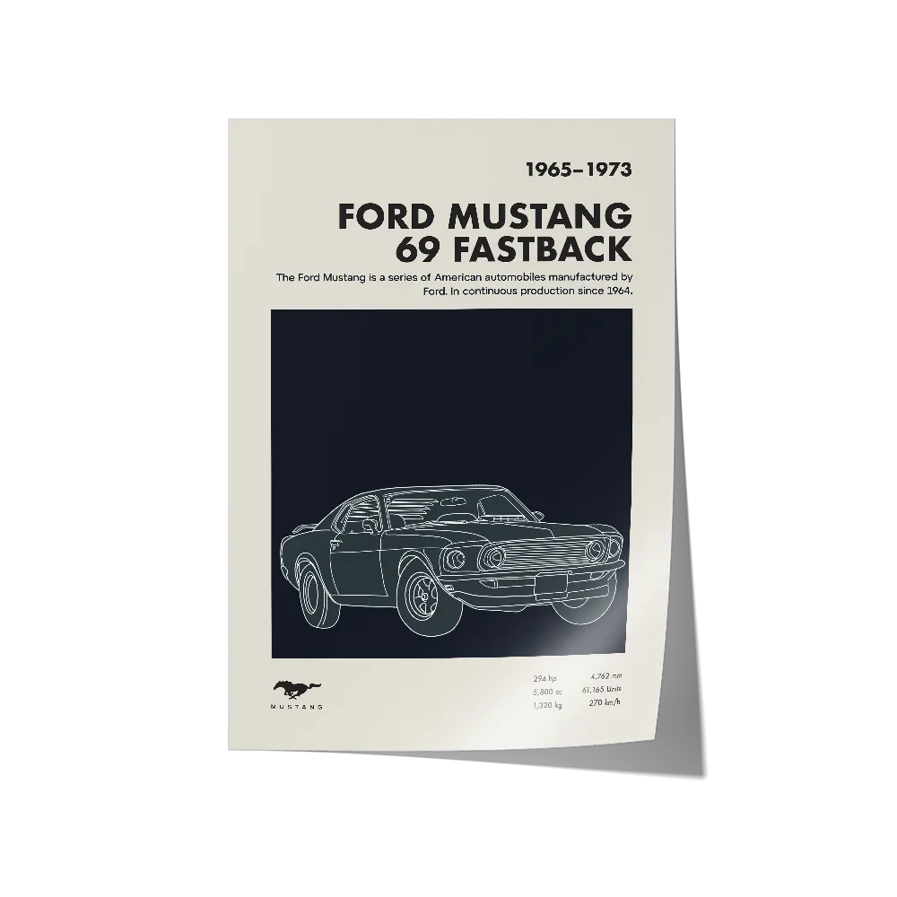 Ford Mustang 69 Fastback 01