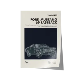 Ford Mustang 69 Fastback 01