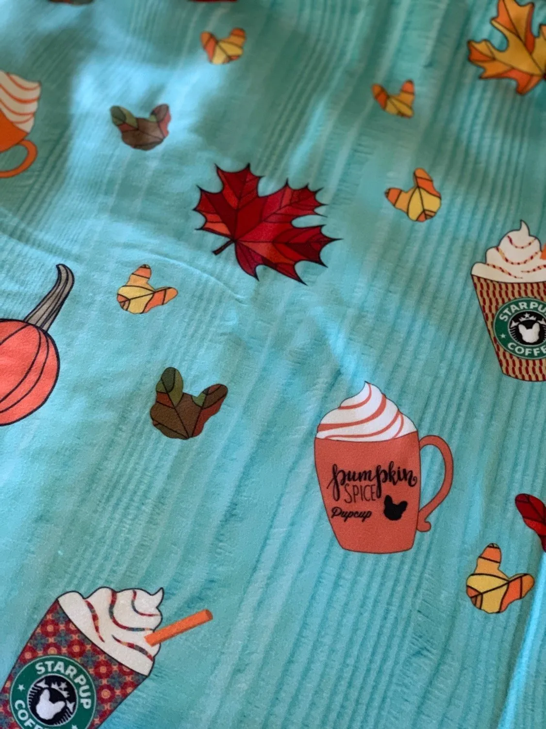 Frenchie Blanket | Frenchiestore | Pumpkin Spice Pupcup