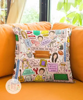 Friends Show Throw Pillow