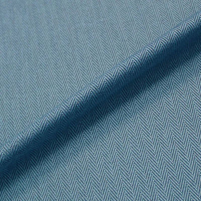 Furnishing Herringbone - Mid Blue