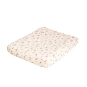 Garbo&Friends Bluebell Muslin Changing Mat Cover/Bassinet Fitted Sheet