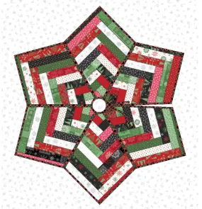 Halfway to the Holidays: Christmas Night Tree Skirt