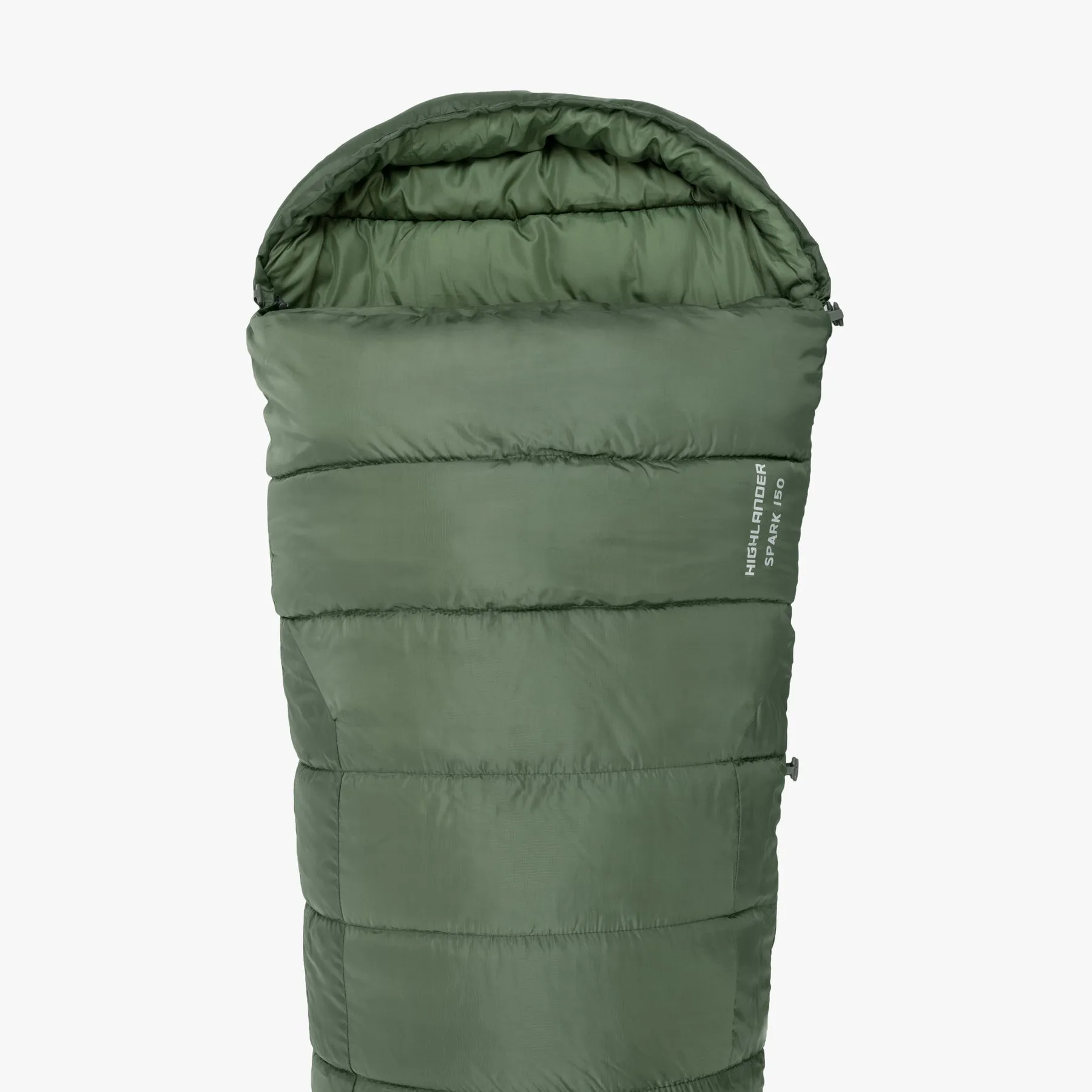 Highlander Forces Phoenix Spark 150 Mummy Sleeping Bag Olive Green