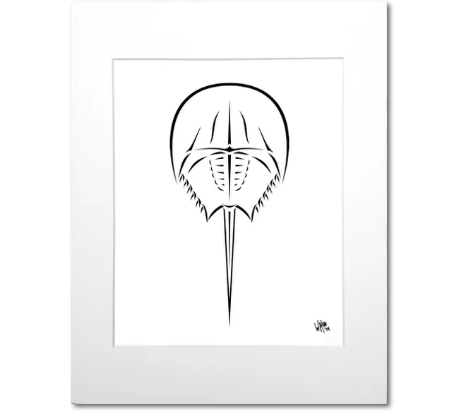 Horseshoe Crab Art Print