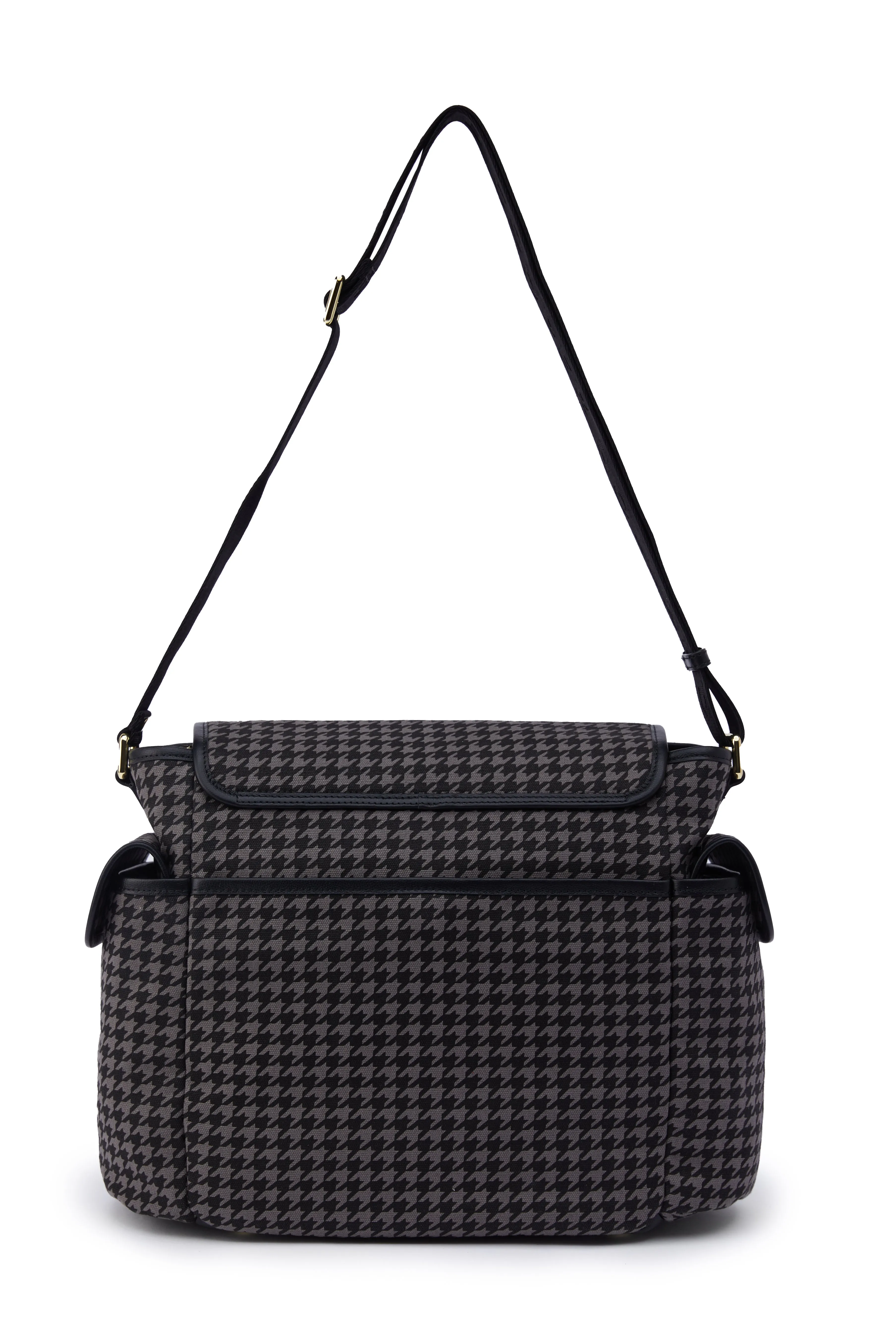 Hudson Changing Bag (Grey Houndstooth)