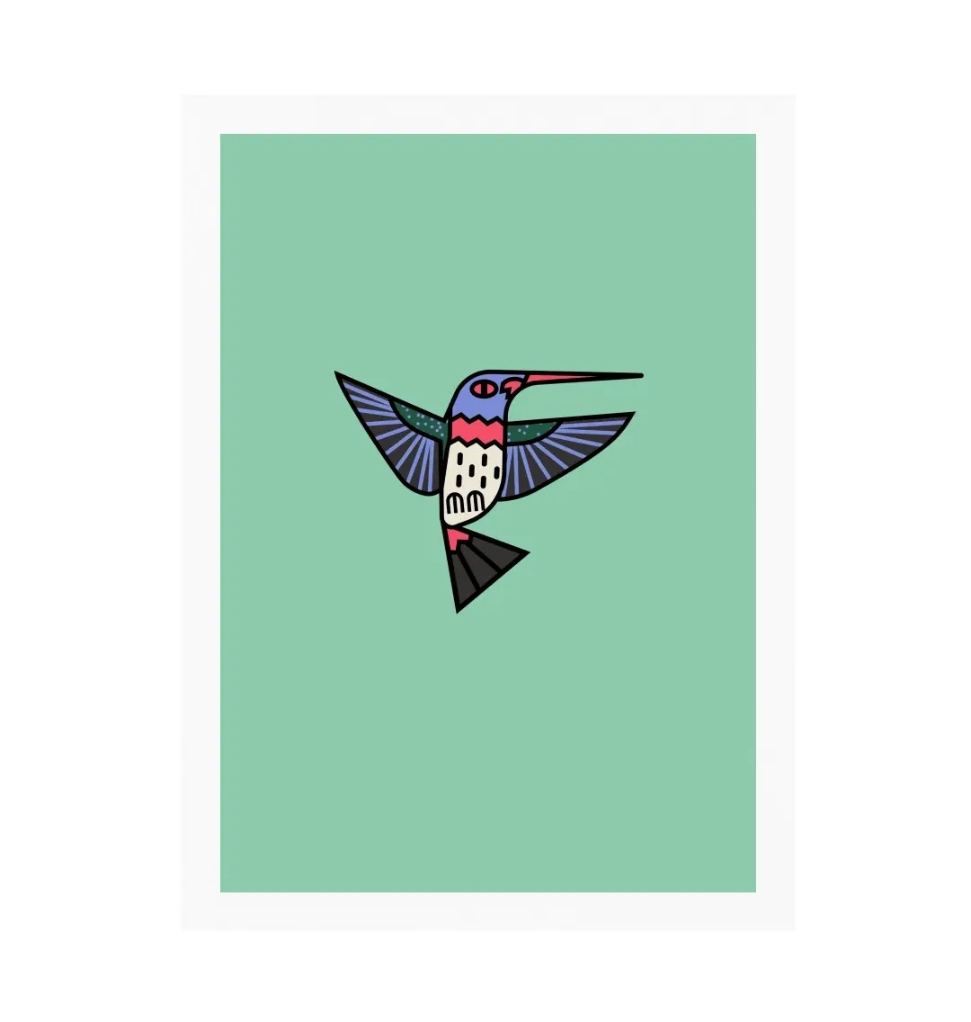 Hummingbird Art Print