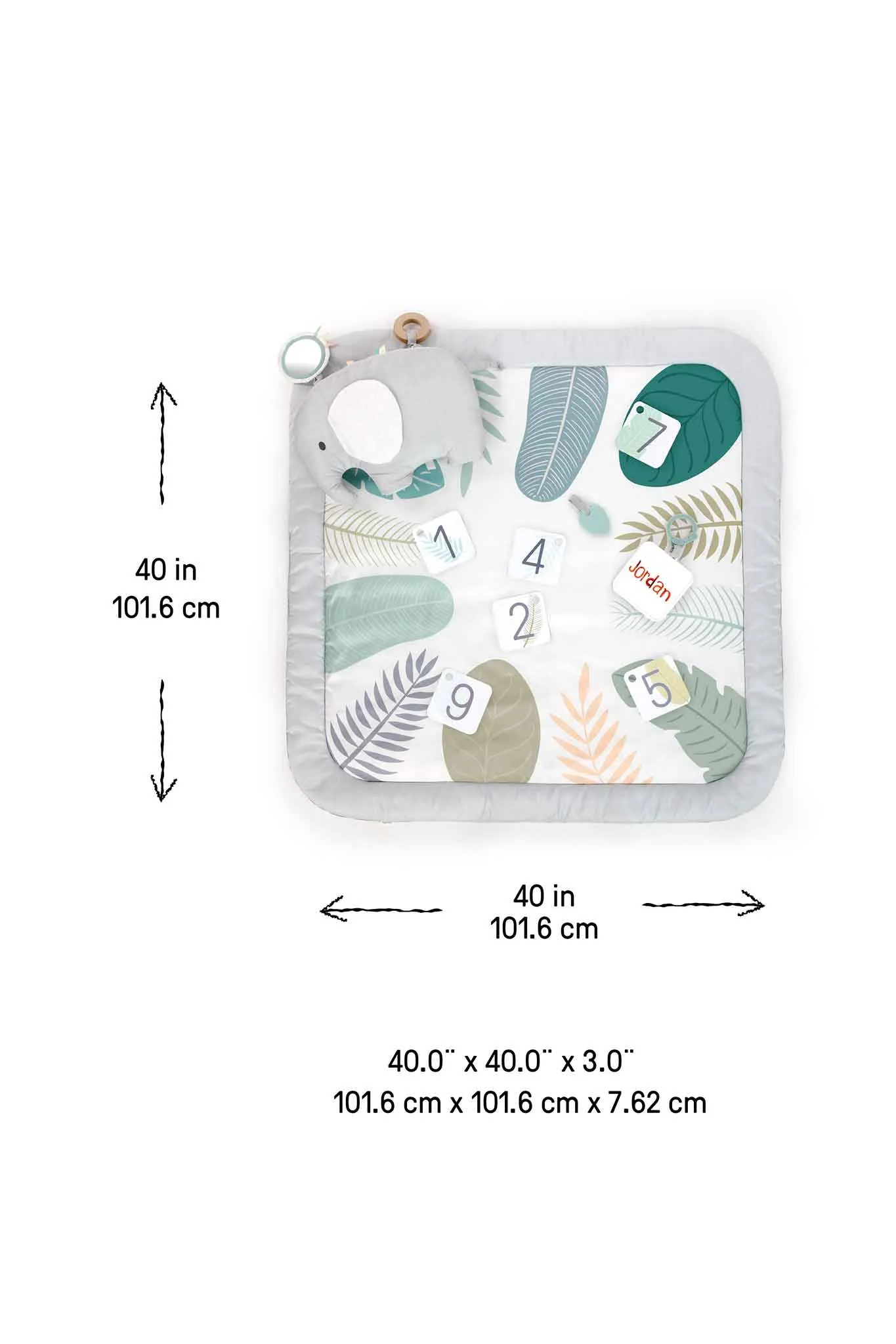 Ingenuity Sprout Spot Baby Milestone Play Mat