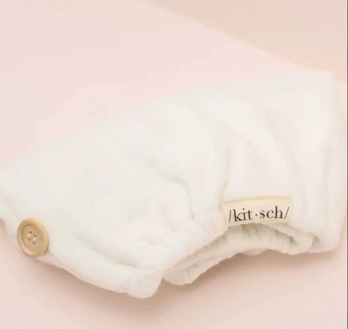 #K429 Darling Kitsch Microfiber Hair Towel (IVORY)