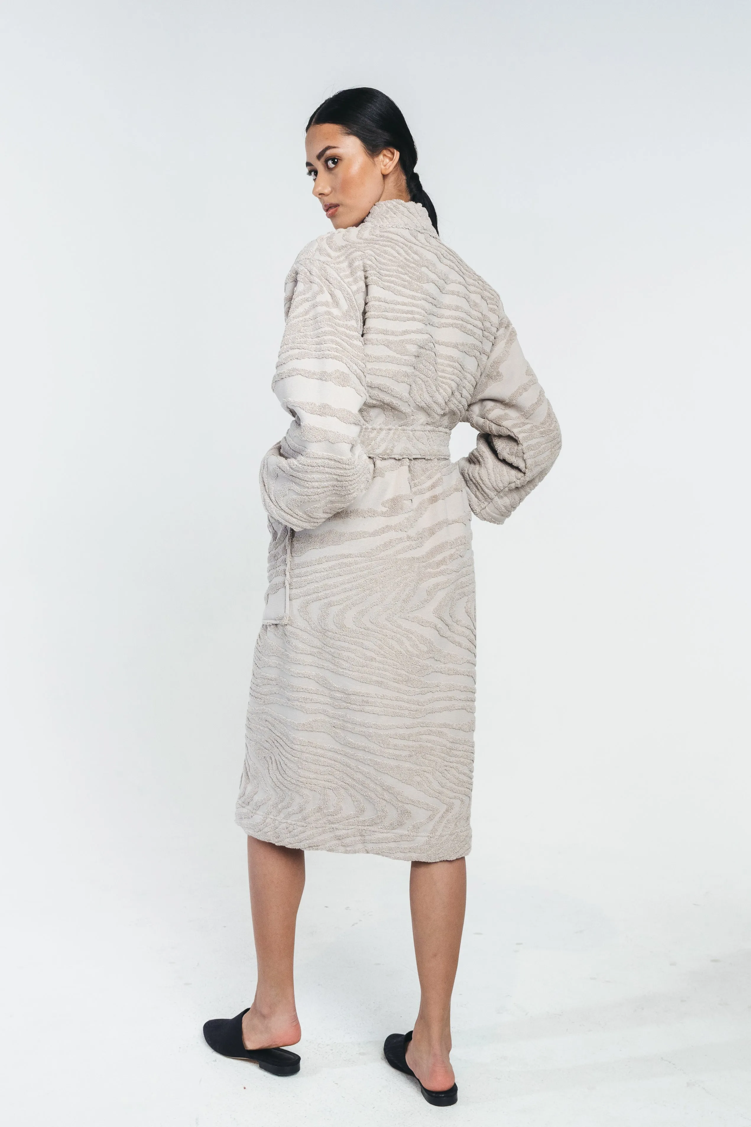 KAARNA bathrobe in sand