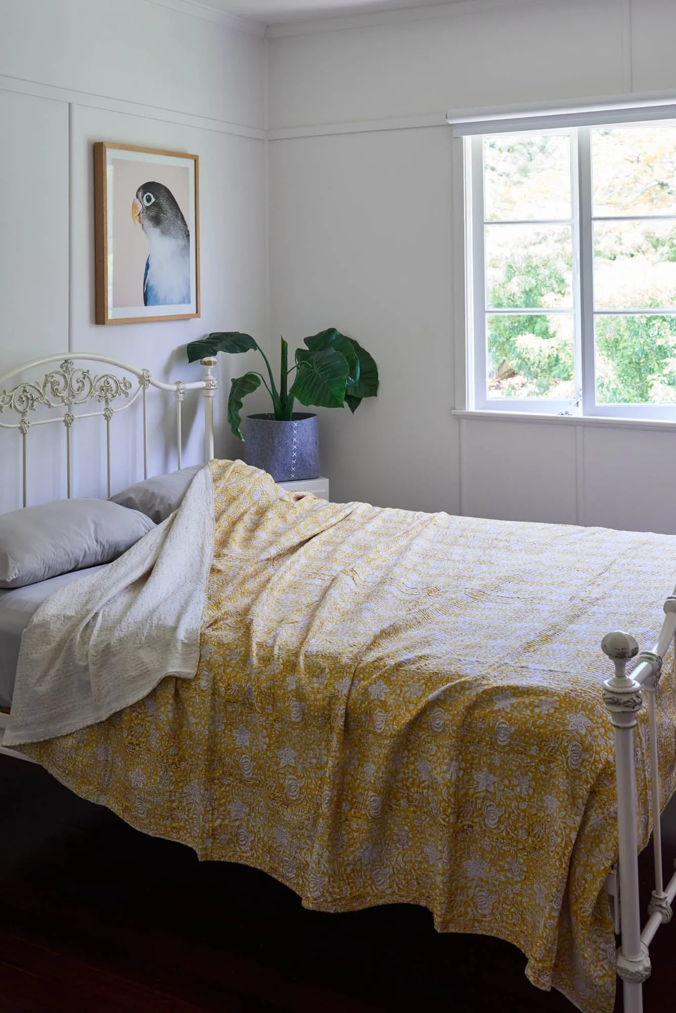 Kantha Quilt Butter Vine