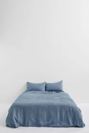 Linen Duvet Cover Ocean