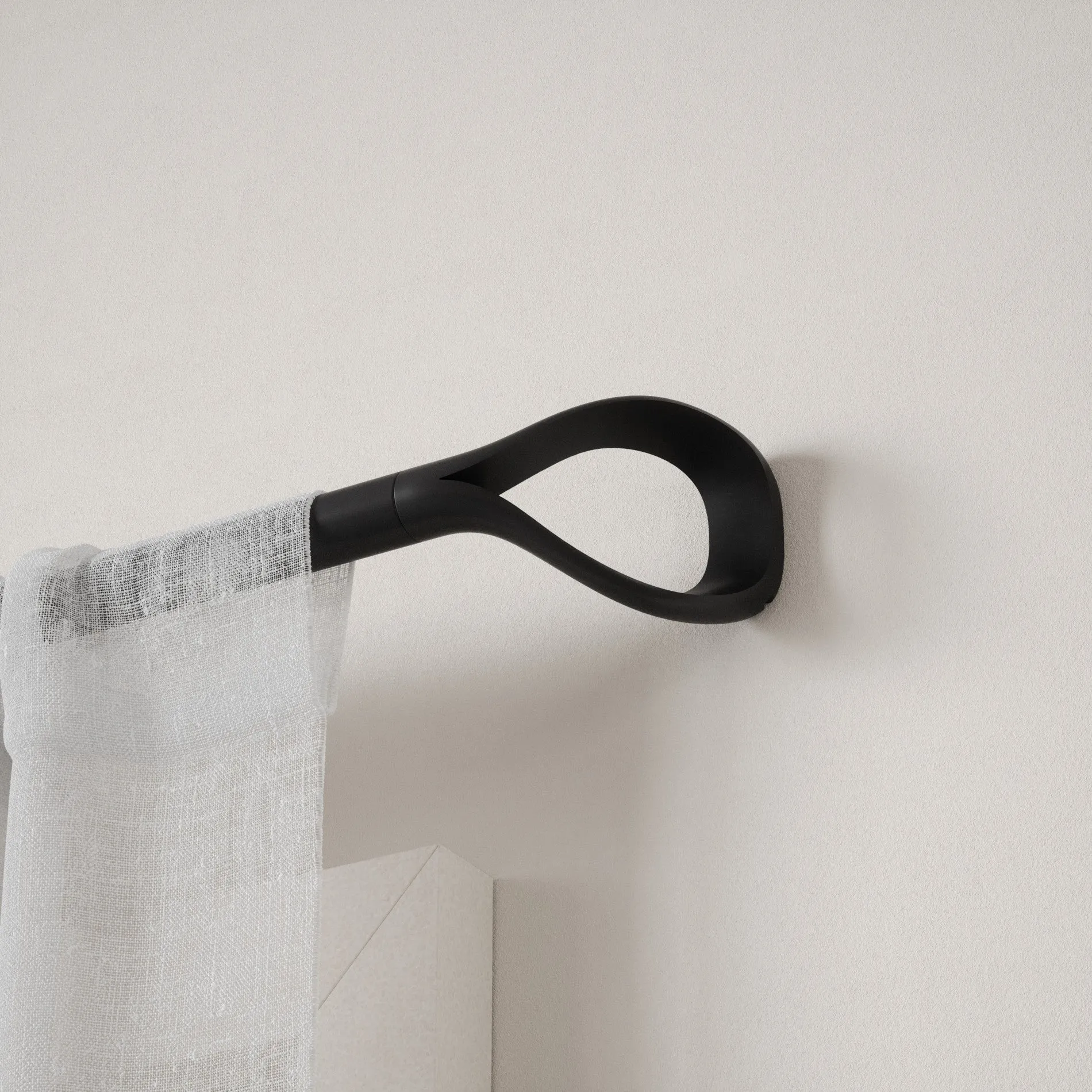 Loop 1" Curtain Rod