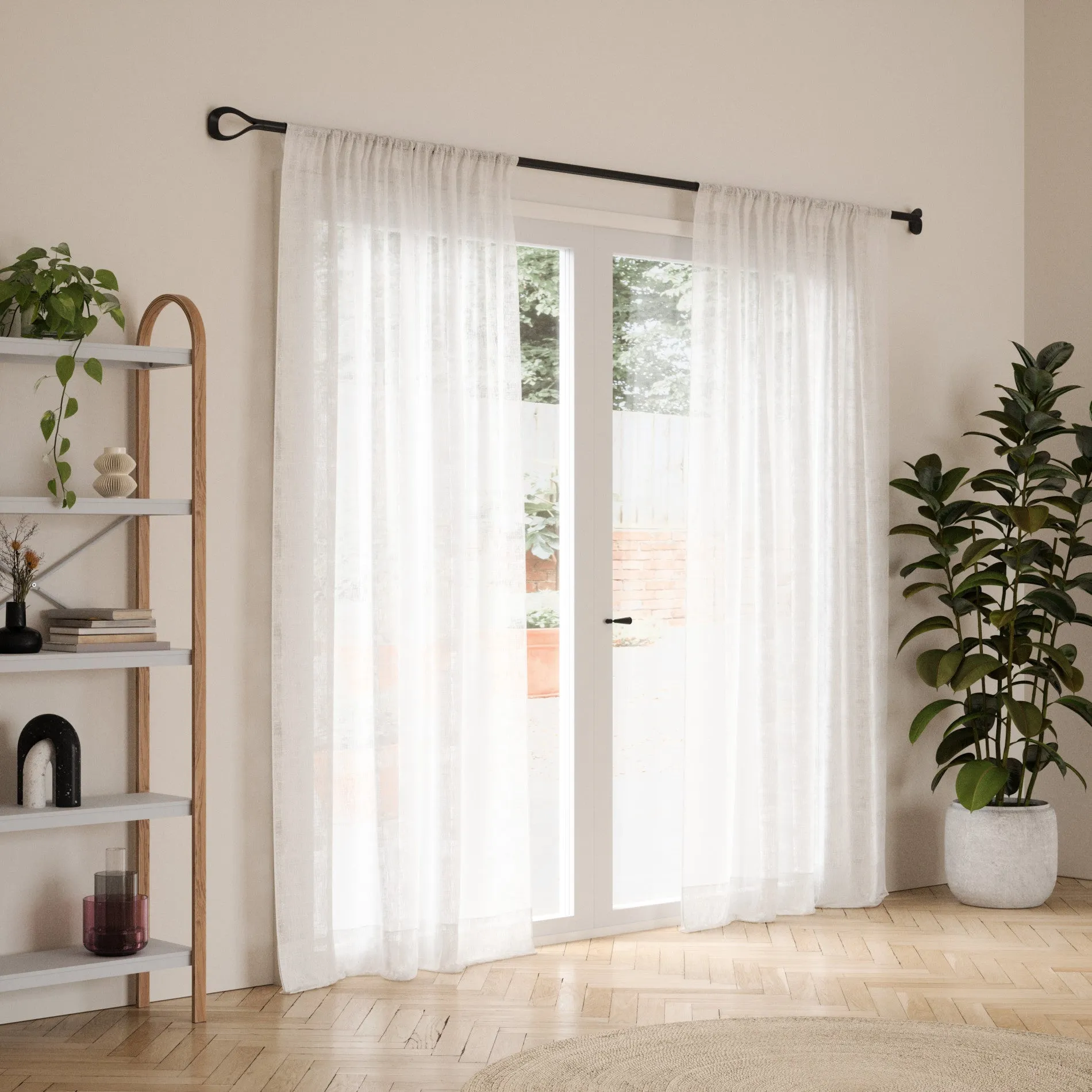 Loop 1" Curtain Rod