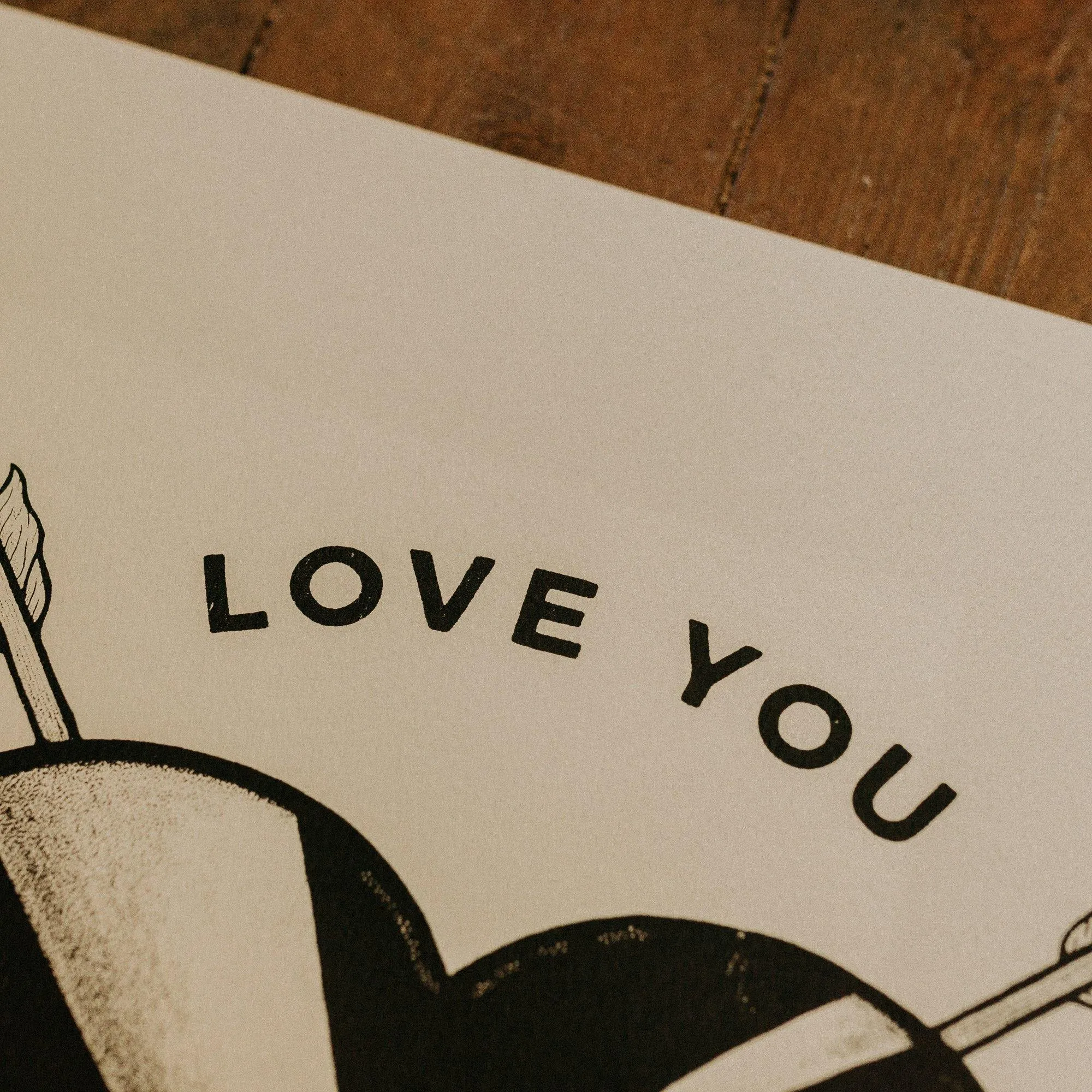 LOVE YOU TO DEATH - Art Print