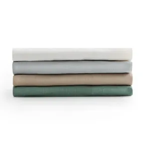 Malouf Linen-Weave Cotton Sheet Set