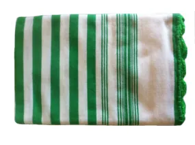 Mendil - Green Striped Throw