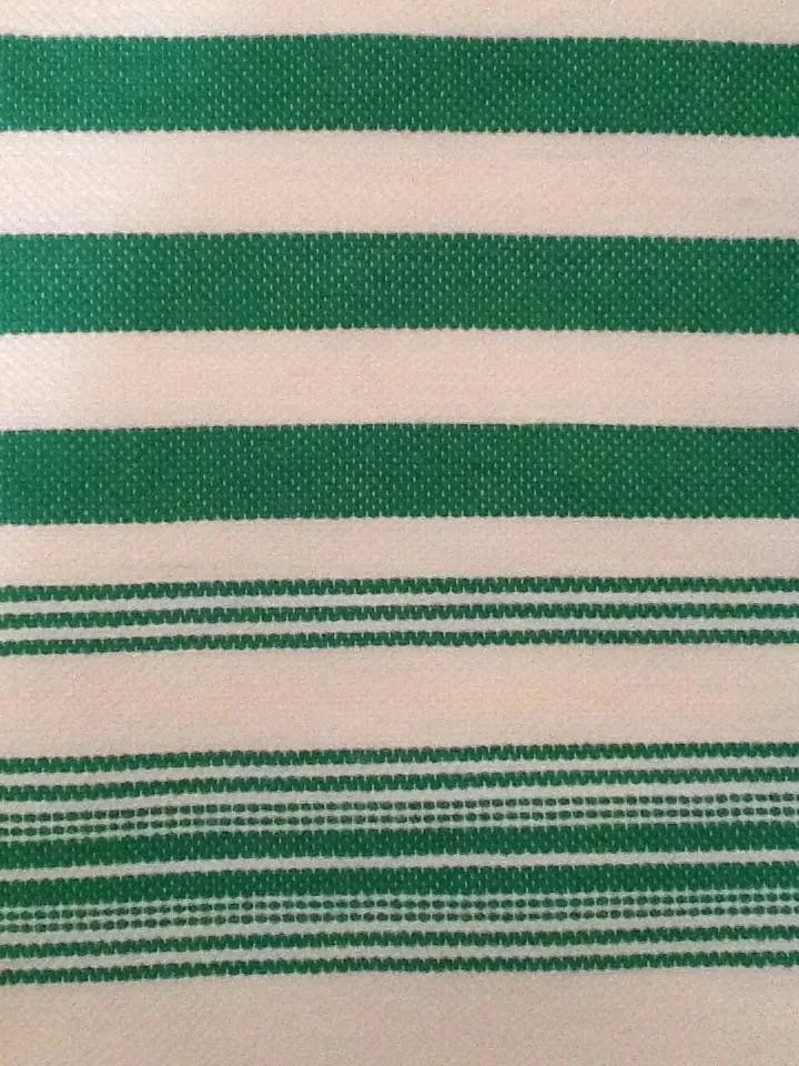 Mendil - Green Striped Throw