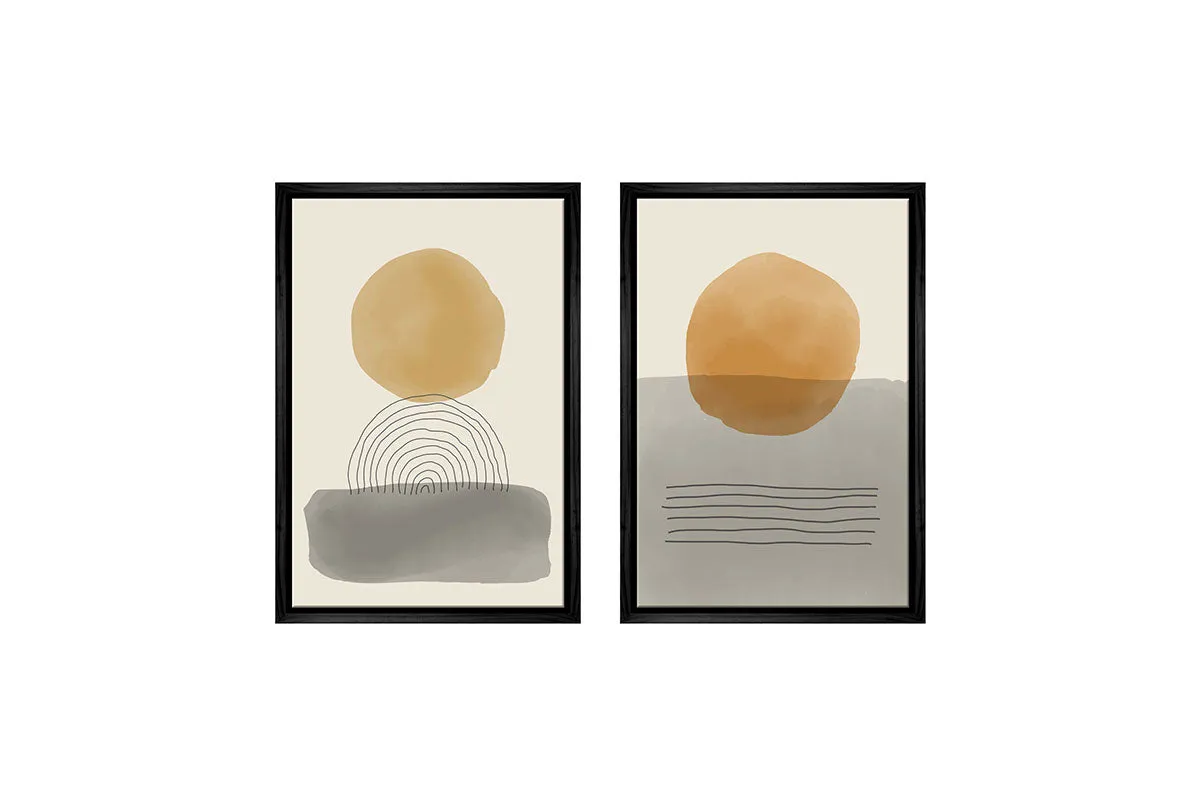 Minimalist Abstract Set 5AB | Abstract Wall Art Print