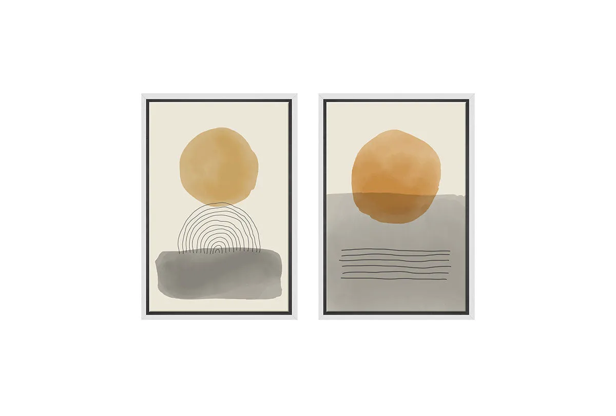 Minimalist Abstract Set 5AB | Abstract Wall Art Print