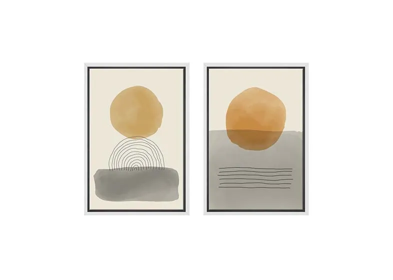 Minimalist Abstract Set 5AB | Abstract Wall Art Print