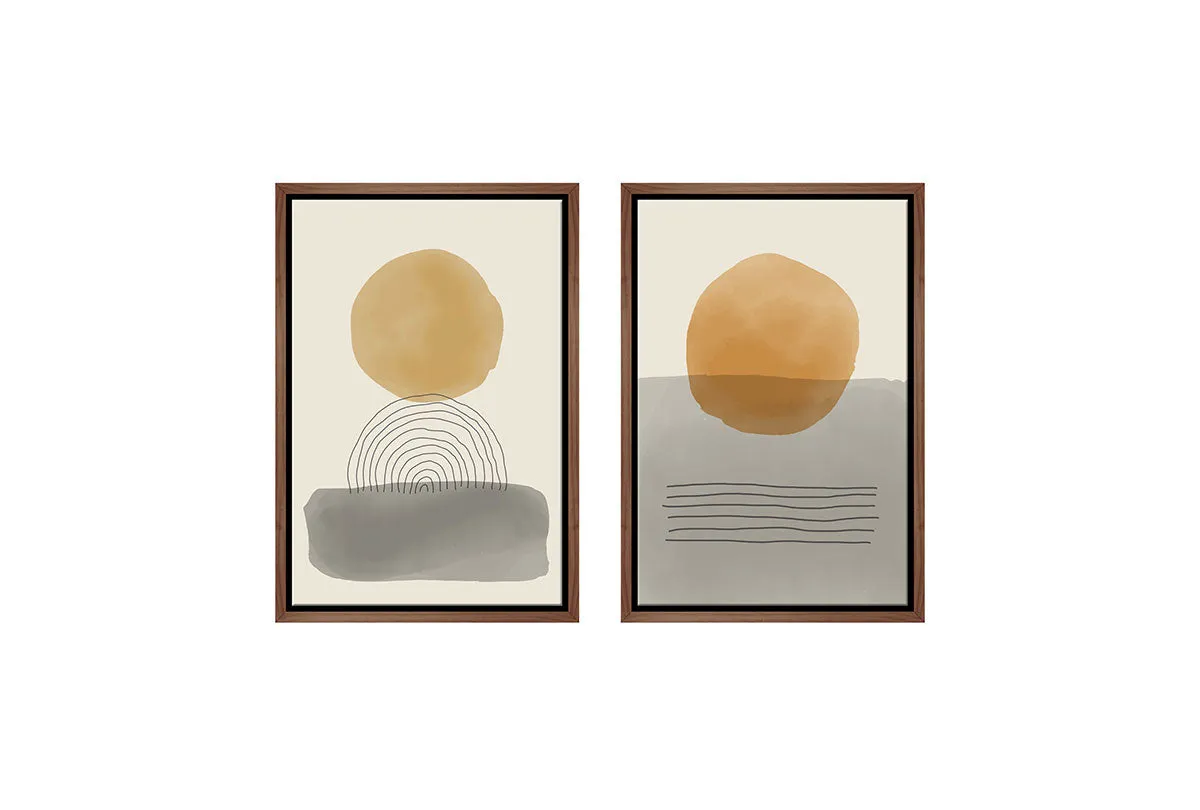 Minimalist Abstract Set 5AB | Abstract Wall Art Print