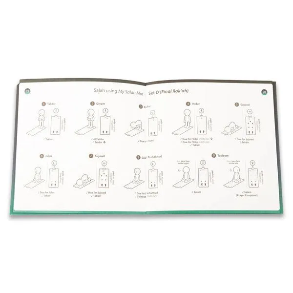 NEW - My Salah Mat - Interactive Adult Prayer Mat | Adult & Revert Version