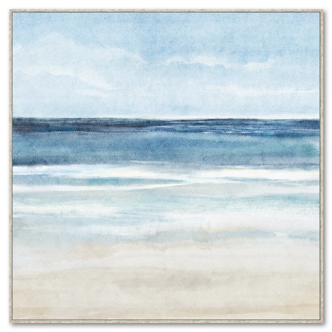 Ocean Breeze Framed Canvas