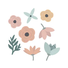 Pastel Fleur Fabric Decal by Houseofchais x Urban Li'l