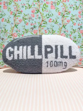 Peking Handicraft - Grey Chill Pill Hook Pillow