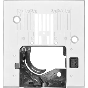 PFAFF® Straight Stitch Needle Plate with Inch Markings (K)