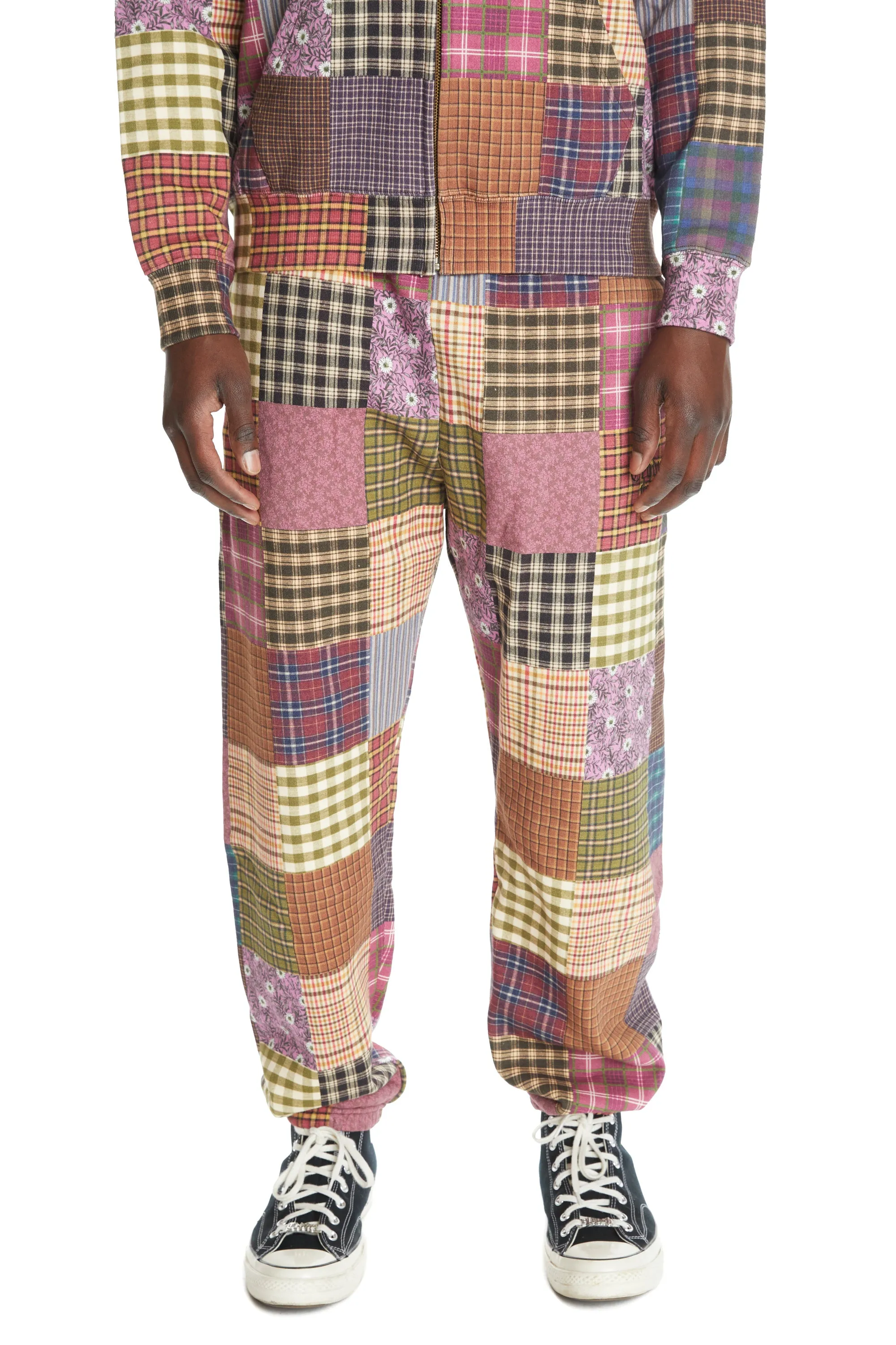 Quilt Print Sweatpants