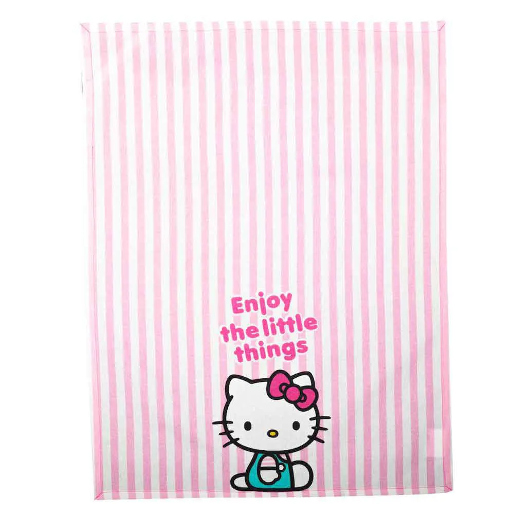 "Enjoy the Little Things" Hello Kitty Tea Towel