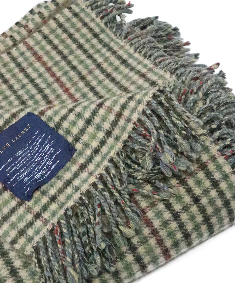 Ralph Lauren Plaid Throw Blanket