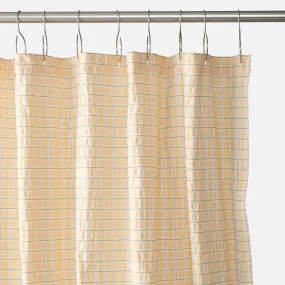 Seersucker Check Shower Curtain