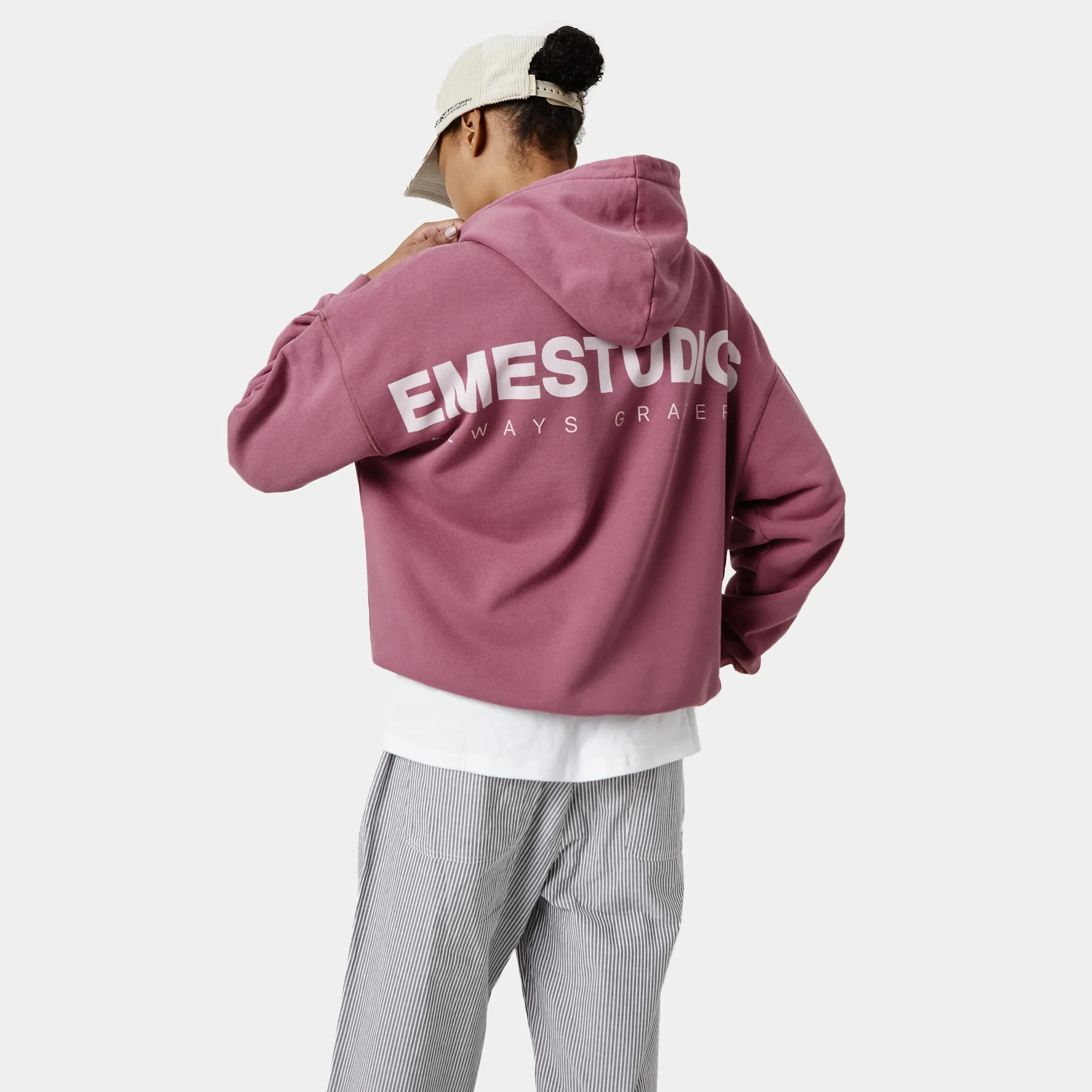 Oversized Serenity Burgundy Hoodie for Unisex Comfort Wear