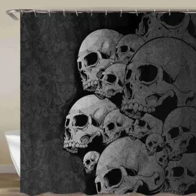 Skull Shower Curtain