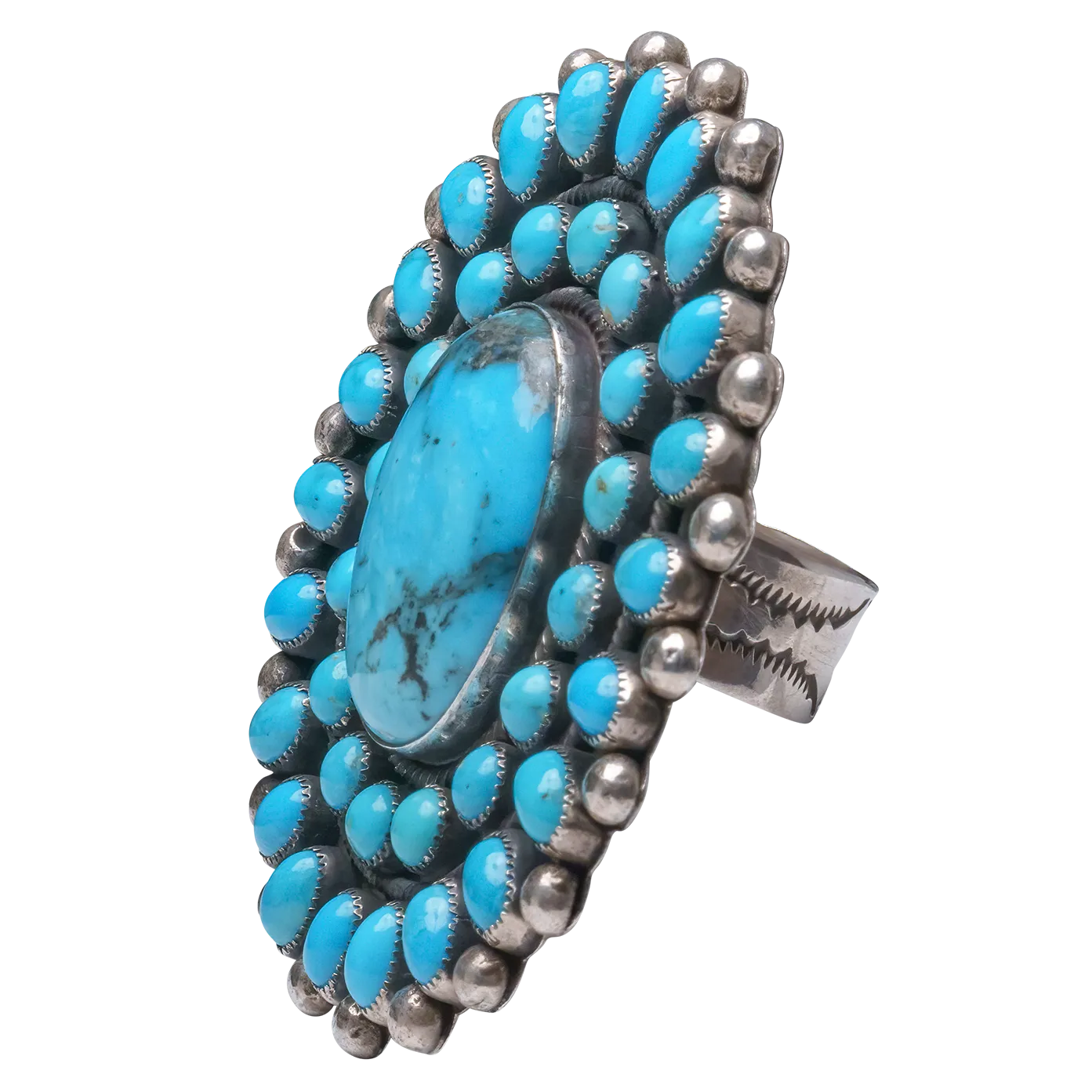 Sleeping Beauty & Kingman Turquoise Ring | Hemerson Brown