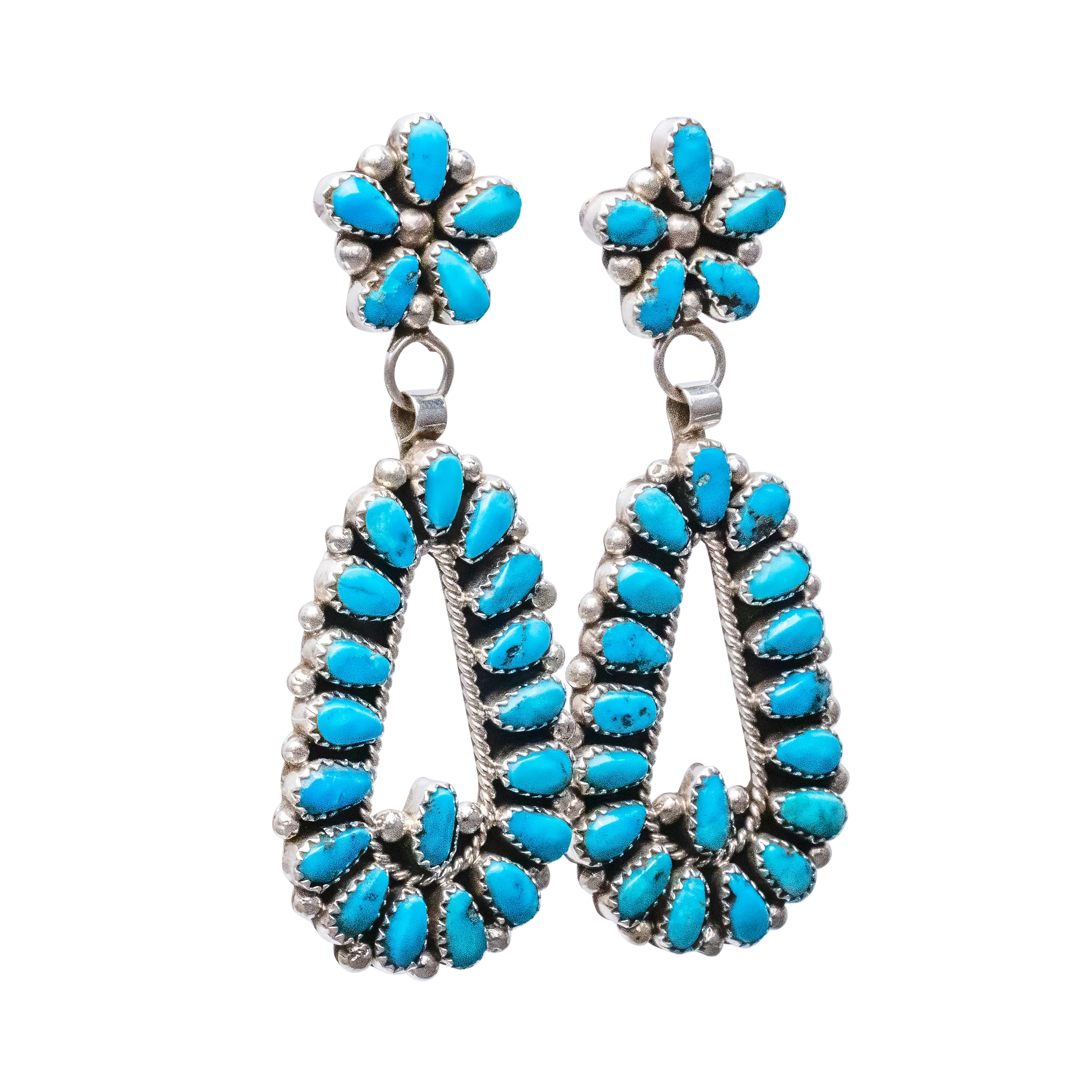 Sleeping Beauty Turquoise Earrings | Eunice Wilson