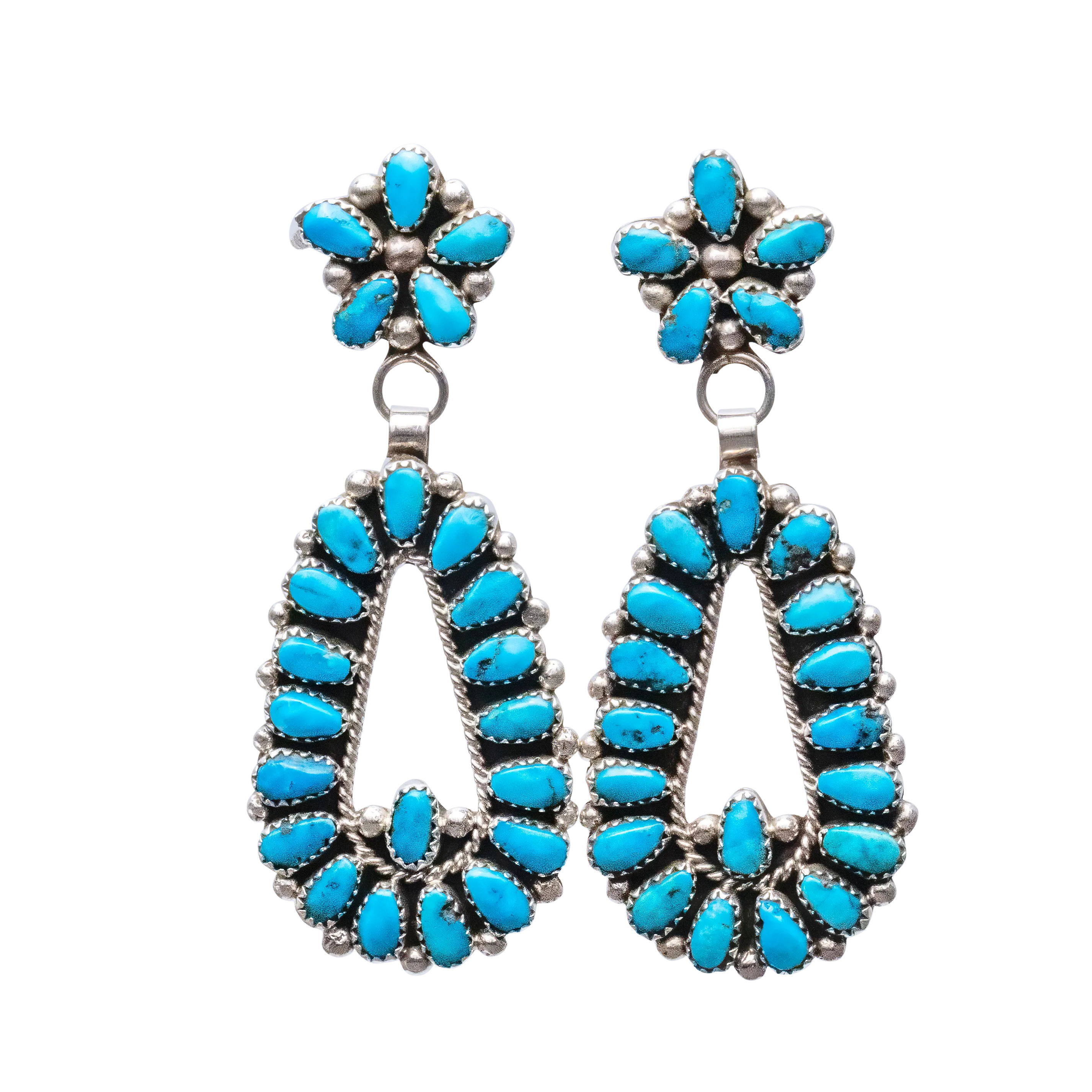 Sleeping Beauty Turquoise Earrings | Eunice Wilson