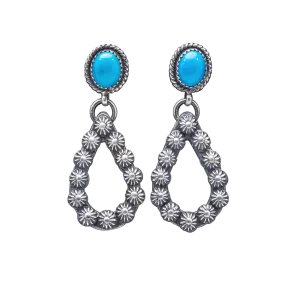 Sleeping Beauty Turquoise Earrings | Kevin Billah