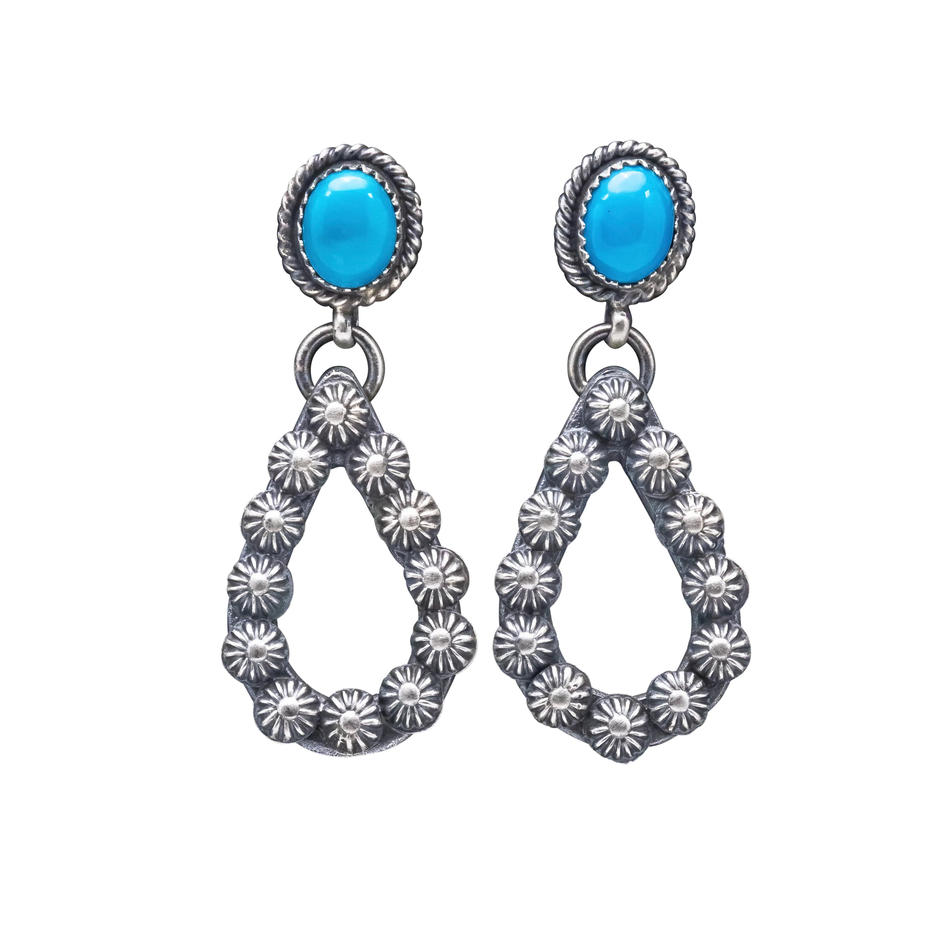 Sleeping Beauty Turquoise Earrings | Kevin Billah